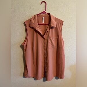 NWT Pink Stylus Tank Top Size 1X